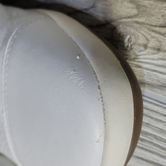 True Linkswear Stealth All White Leather Golf Shoes, Men's 10 - Picture 14 of 14